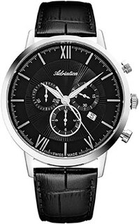 Швейцарские наручные мужские часы Adriatica 8298.5264CH. Коллекция Chronograph