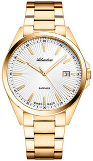 Швейцарские наручные мужские часы Adriatica 8332.1113Q. Коллекция Classic