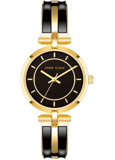 fashion наручные женские часы Anne Klein 3916BKGB. Коллекция Metals