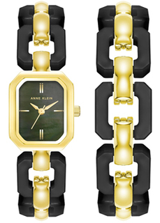 fashion наручные женские часы Anne Klein 4078BKST. Коллекция Metals