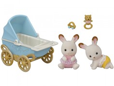 Игровые наборы Sylvanian Families Набор Двойняшки в коляске