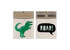 Наборы для творчества MeriMeri Переводные татуировки Динозавр