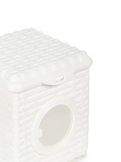 Контейнер для мелочей РОТАНГ белый 3л с иллюминатором VIOLET V420306