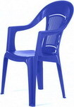 Кресло Элластик Пласт Фламинго (синее), ФЛ-МТ016