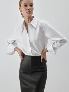 Хлопковая рубашка с длинными рукавами Charuel