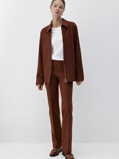 Прямые брюки из трикотажа Charuel