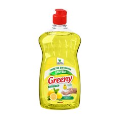 Средство для мытья посуды Clean&Green, Greeny Light, 500 мл, Лимон