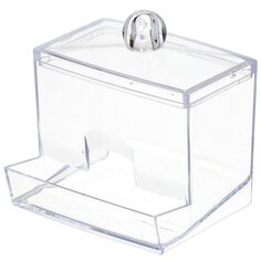Контейнер для ватных палочек, пластик, прозрачный, Idea, М1603