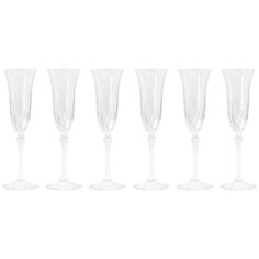 Набор бокалов для шампанского Lareine Gemma Sivigli 150 мл 6 шт
