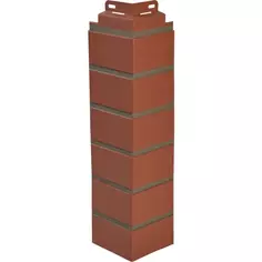 Угол наружный для фасадных панелей Fineber Кирпич облицовочный керамический