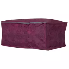 Чехол для одеял 30x40x20 см PEVA цвет бордо Domo PAK Living