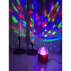 Светильник-проектор светодиодный RGB Disco 0.3 Вт Uniel
