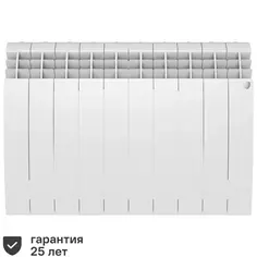 Радиатор Royal Thermo Biliner 500/87 биметалл 10 секций боковое подключение цвет белый