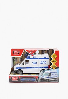 Игрушка интерактивная Технопарк "Mercedes-benz Sprinter. ДПС", 14.5 см