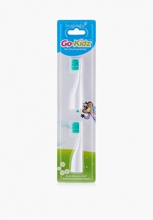 Комплект насадок для зубной щетки Brush-Baby к зубной щетке с 3 лет