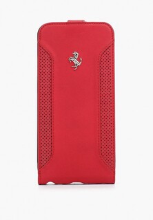 Чехол для iPhone Ferrari 6 Plus / 6S Plus, F12 Flip Red