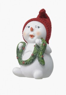 Фигурка декоративная Decogallery Снеговик