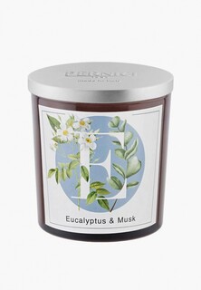 Свеча ароматическая Pernici Eucaliptus & Musk (Эвкалипт и Мускус), 350 г