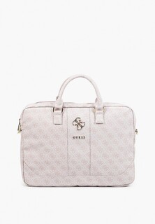 Сумка Guess 15", 4G Bag with Big metal logo Pink