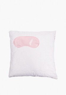 Подушка Mona Liza и маска для сна, Mr & Mrs "SHE", 70х70 см