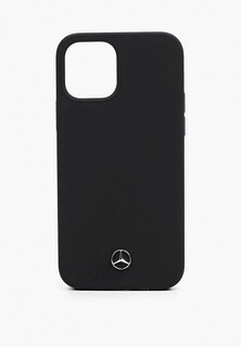 Чехол для iPhone Mercedes-Benz 12/12 Pro (6.1), Liquid silicone Black
