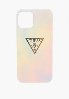 Чехол для iPhone Guess 12 mini (5.4), PC/TPU TIE & DYE Pink