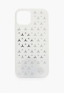 Чехол для iPhone Mercedes-Benz 13, PC/TPU Silver Stars Hard White