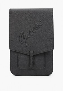 Сумка Guess Wallet Bag Saffiano Script logo Black