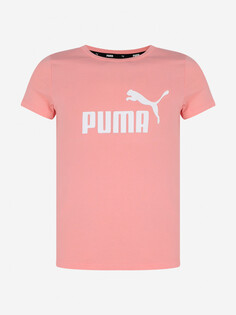 Футболка для девочек PUMA ESS Logo, Розовый