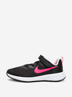 Кроссовки для девочек Nike Revolution 6 PSV, Черный
