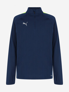 Толстовка тренировочный для мальчиков PUMA Teamliga, Синий
