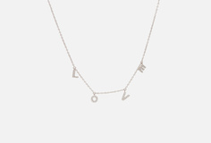 Колье серебряное MIE