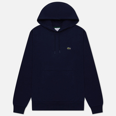 Мужская толстовка Lacoste Organic Cotton Hoodie Classic Fit, цвет синий
