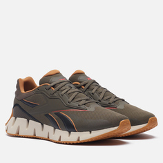 Мужские кроссовки Reebok Zig Dynamica 4, цвет коричневый, размер 40.5 EU