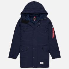 Мужская куртка парка Alpha Industries N-3B Altitude Mod, цвет синий, размер S