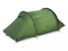 Палатка Naturehike Cloud Tunnel Si 2х-местная Green NH20ZP006-2FGR