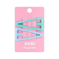 Набор заколок для волос SODA Заколки для волос MINT AND BLUE #sugargem So.Da