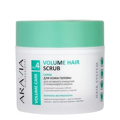 ARAVIA PROFESSIONAL Скраб для кожи головы для активного очищения и прикорневого объема Volume Care Volume Hair Scrub