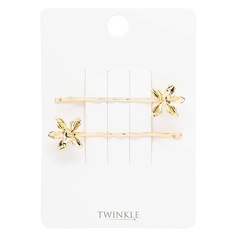 Набор заколок для волос TWINKLE Заколки-невидимки для волос GOLDEN FLOWERS