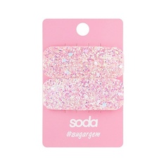 Набор заколок для волос SODA Заколки для волос PINK GLITTER #sugargem So.Da