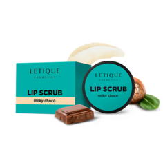 LETIQUE COSMETICS Скраб для губ LIP SCRUB MILKY CHOCO 10.0