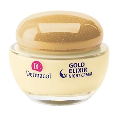 Крем для лица DERMACOL Омолаживающий ночной крем с экстрактом икры Gold Elixir 50.0