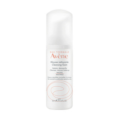 Мусс для умывания AVENE Очищающая пенка для лица и области вокруг глаз Mousse Nettoyante Cleansing Foam