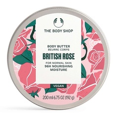 Крем для тела THE BODY SHOP Увлажняющее крем-масло для тела British Rose 200
