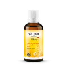 Масло для тела WELEDA Детское массажное масло против коликов Massage Oil For Baby Tummy 50.0