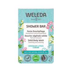 Мыло твердое WELEDA Кусковое мыло для душа с цветочным ароматом 75.0