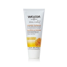 WELEDA Зубная паста без фтора от кариеса и зубного налета Calendula 75