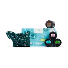 THE BODY SHOP Набор масок для лица + Повязка для волос Slather & Glow