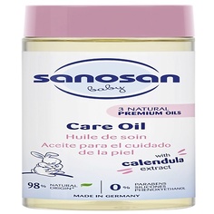 Масло для тела SANOSAN Детское масло с обогащенной формулой, новая формула 200