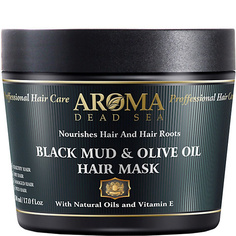 Маска для волос AROMA DEAD SEA Грязевая маска для волос с оливковым маслом 500